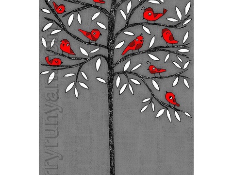  可爱动物手绘创意童趣插画猫咪动物插画治愈系插画可爱儿童插画 