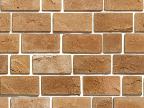  现代砖墙铺装 