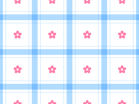  现代卡通网格壁纸 