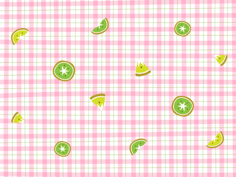  现代卡通网格壁纸 