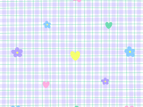  现代卡通网格壁纸 