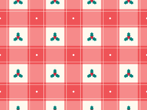  现代卡通网格壁纸 