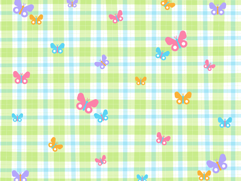  现代卡通网格壁纸 