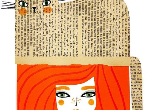  可爱动物手绘创意童趣插画猫咪动物插画治愈系插画可爱儿童插画 