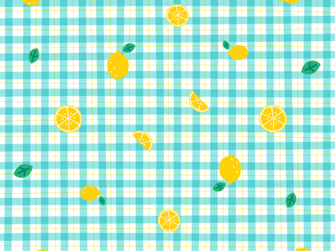  现代卡通网格壁纸 