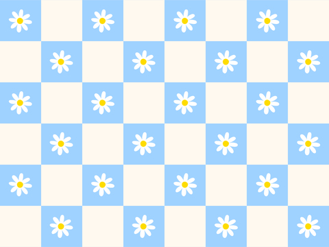  现代卡通网格壁纸 