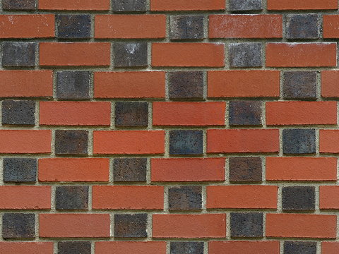  现代砖墙铺装 