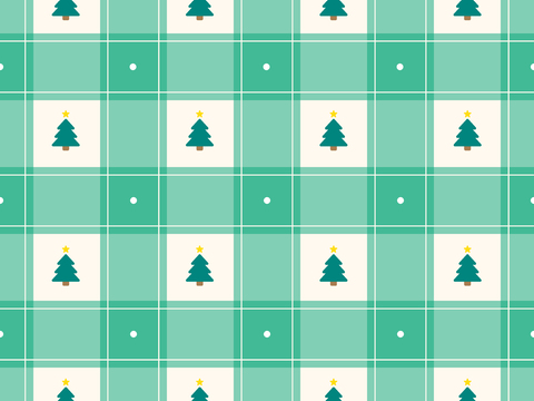  现代卡通网格壁纸 