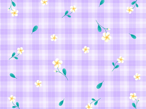  现代卡通网格壁纸 