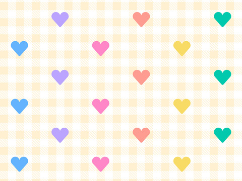  现代卡通网格壁纸 