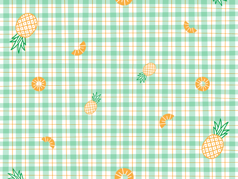  现代卡通网格壁纸 