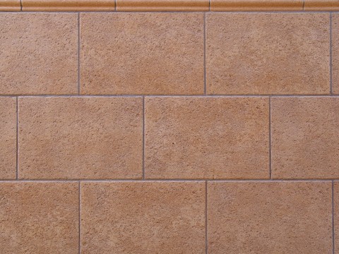 现代砖墙铺装