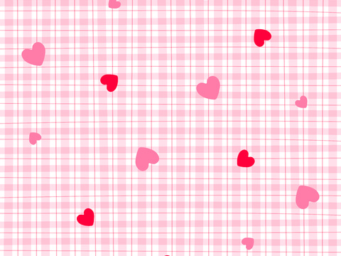  现代卡通网格壁纸 