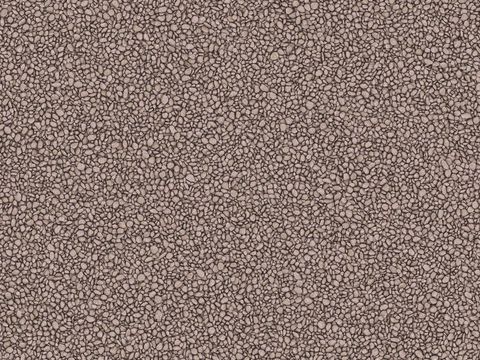  现代砾石地面铺装 