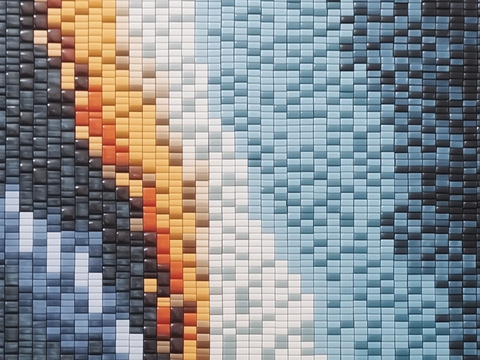 现代马赛克拼花艺术砖