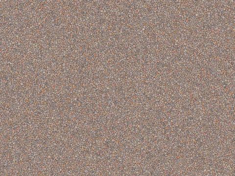  现代砾石地面铺装 