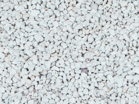白色碎石砾石4