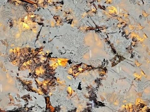 无缝金孔雀大理石奢石