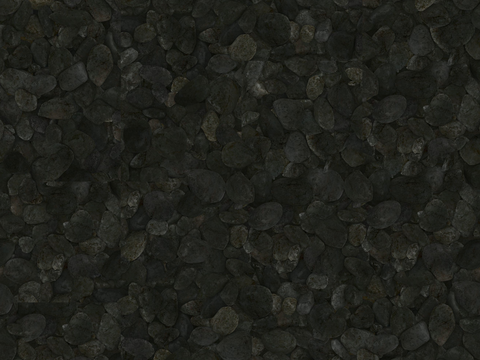 黑色鹅卵石贴图34