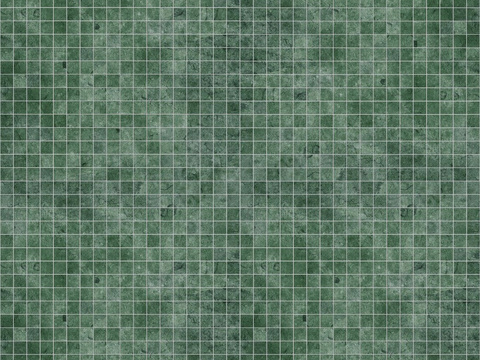 绿色马赛克瓷砖