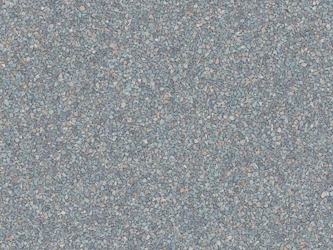 现代砾石地面铺装