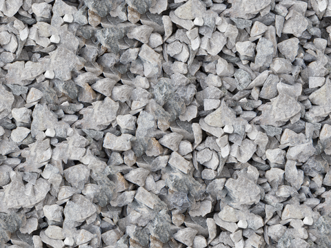 灰色碎石砾石6