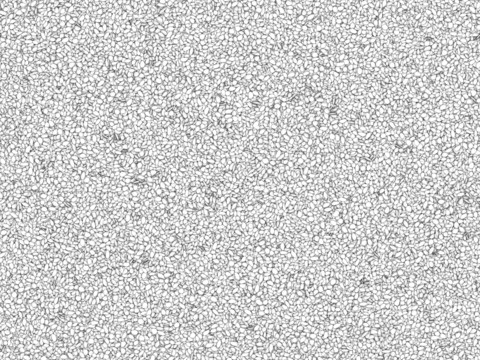 现代砾石地面铺装