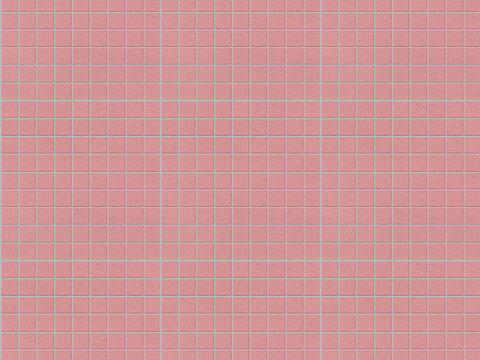 粉红纯色马赛克瓷砖