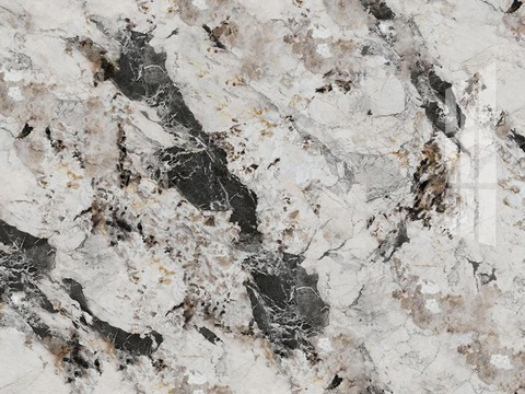 潘多拉黑奢石_黑白无缝大理石奢石