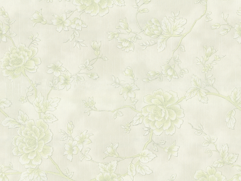 浅绿色花纹壁纸