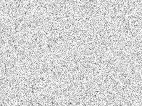 现代砾石地面铺装