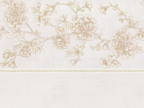 米白色印花壁纸