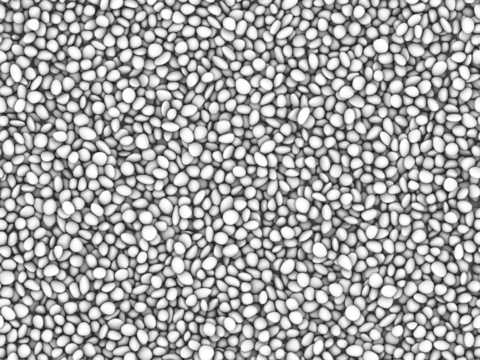 现代砾石地面铺装