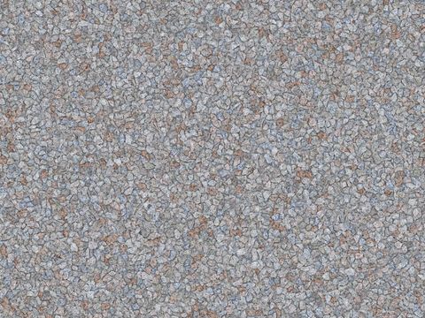 现代砾石地面铺装