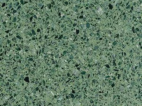  绿色水磨石 