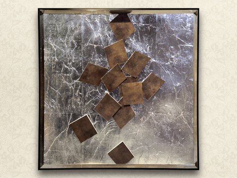  装饰画抽象画挂画拼贴风插画风漫画风儿童画壁画墙画 