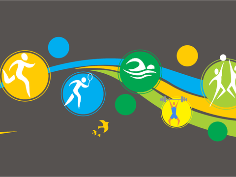  体育运动文化宣传墙46 