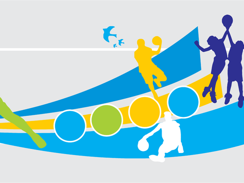 体育运动文化宣传墙268