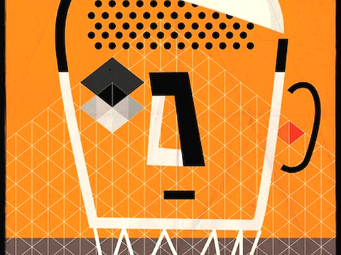  装饰画抽象画挂画拼贴风插画风漫画风儿童画壁画墙画 