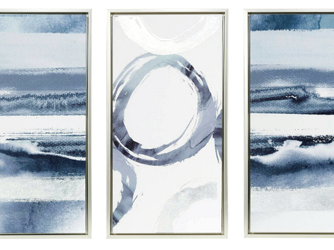  装饰画抽象画挂画拼贴风插画风漫画风儿童画壁画墙画 