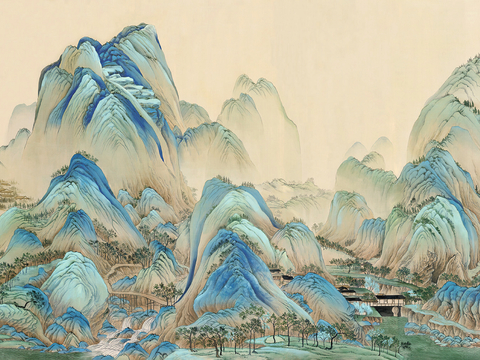  装饰画抽象画挂画拼贴风插画风漫画风儿童画壁画墙画 