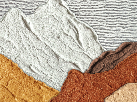  装饰画抽象画挂画拼贴风插画风漫画风儿童画壁画 