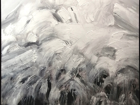 装饰画抽象画挂画拼贴风插画风漫画风儿童画壁画