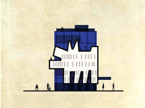  装饰画抽象画挂画拼贴风插画风漫画风儿童画壁画墙画 