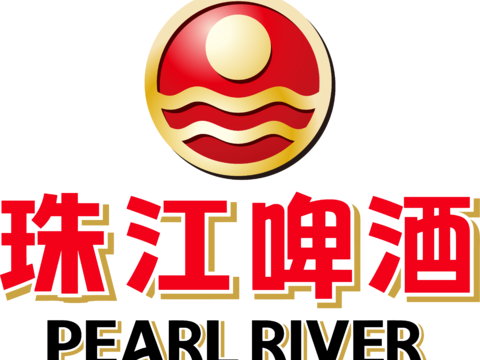 珠江啤酒，啤酒品牌logo