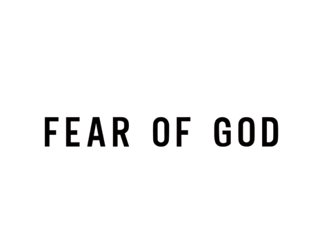  Fear of god，时尚大牌LOGO-奢侈品LOGO 