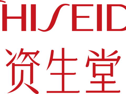  资生堂，清洁护肤logo 