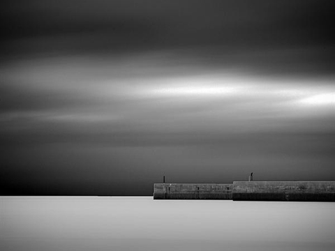 黑白摄影装饰画