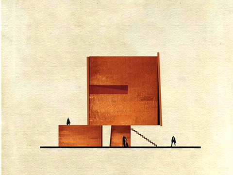  装饰画抽象画挂画拼贴风插画风漫画风儿童画壁画墙画 