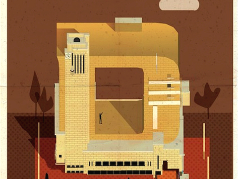  装饰画抽象画挂画拼贴风插画风漫画风儿童画壁画墙画 